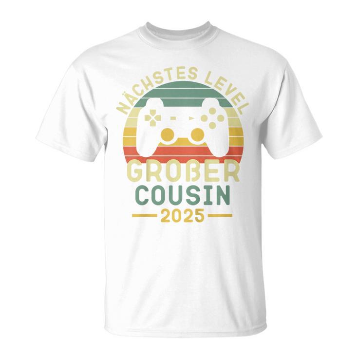 Kinder Nächstes Level Großer Cousin 2025 Großer Cousin 2025 T-Shirt