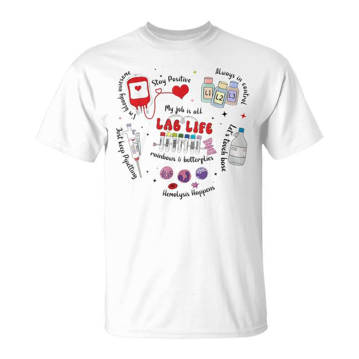 Lab Life Retro Lab Week 2024 T-Shirt
