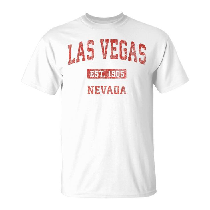 Las Vegas Nevada Nv Vintage Athletic Sports T-Shirt