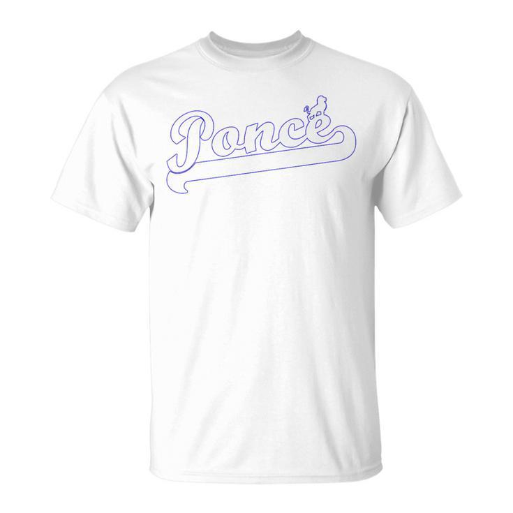 Leones De Ponce Basketball Baseball T-Shirt