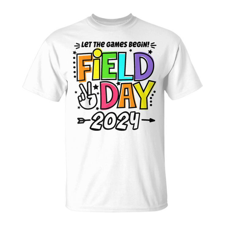 Let The Games Begin Field Day 2024 T-Shirt