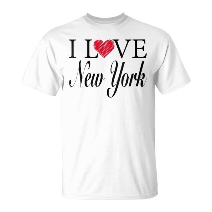 I Love Ny New York Heart T-Shirt