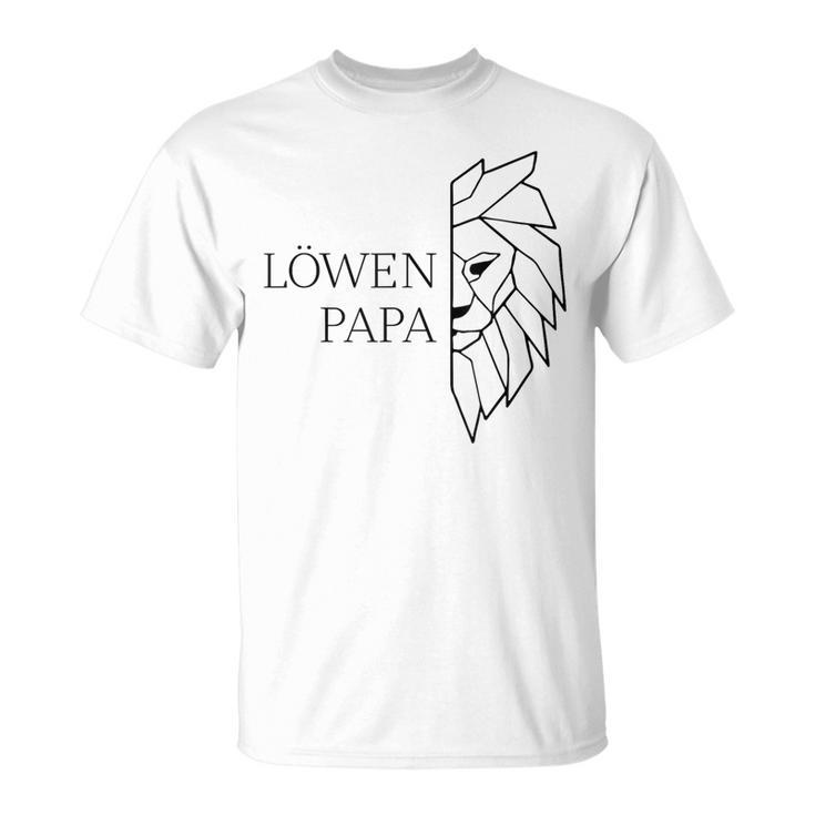 Löwen Papa S T-Shirt