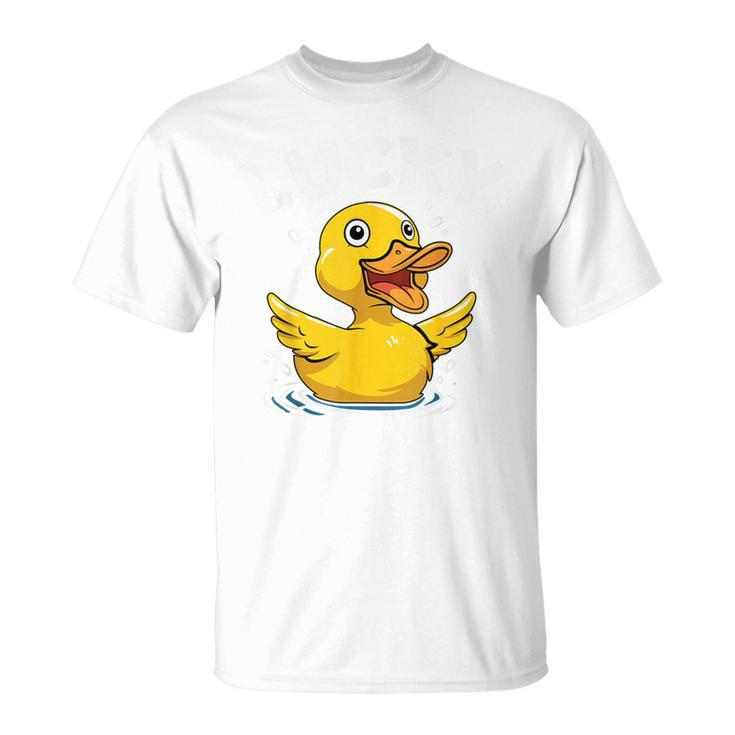 Lucky Rubber Ducks Duckling Duckies T-Shirt