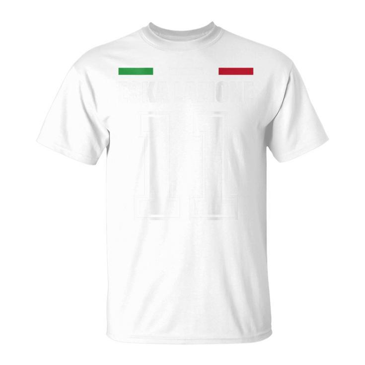 Lustige Namen Italien Trikot Für Mallorca Und Die Party T-Shirt