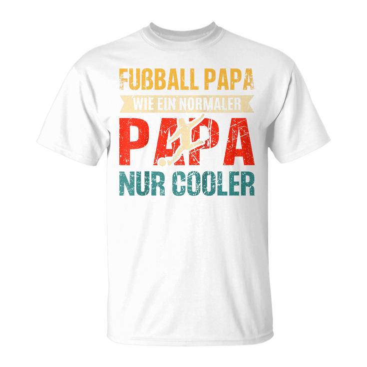 Lustiges Fußball Papa Perfekte Für Fußballliebhaberatertag Raglan T-Shirt