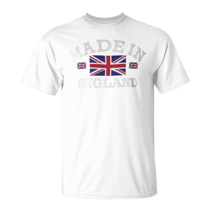 Made In England British Flag Union Jack T-Shirt Monsterry