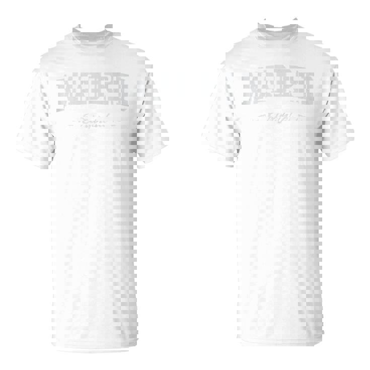 Madrid España Sport Souvenir Sin Mangas Camiseta unisex