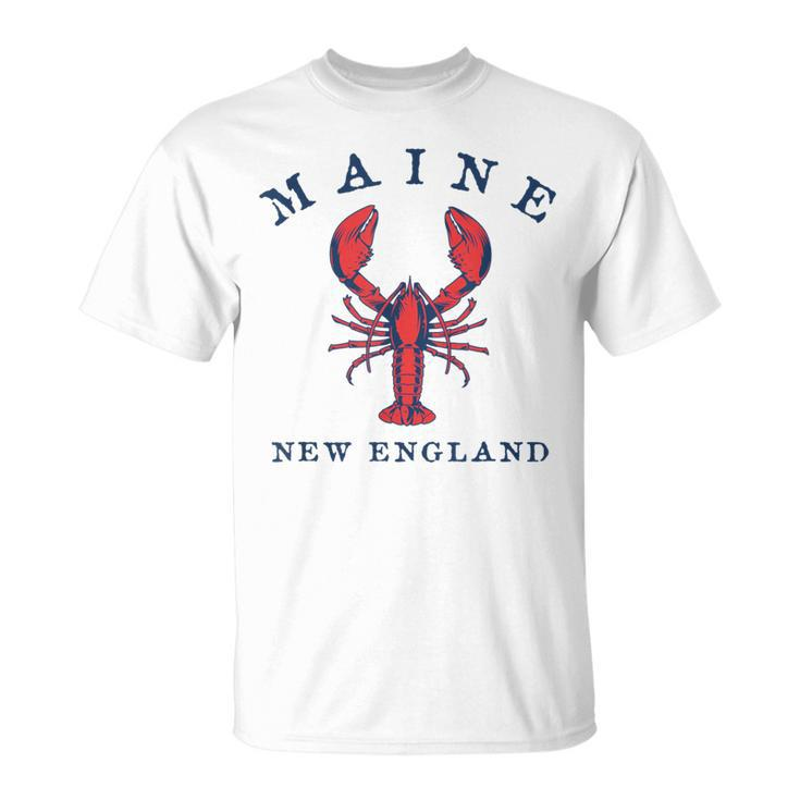 Maine Lobster Graphic T-Shirt