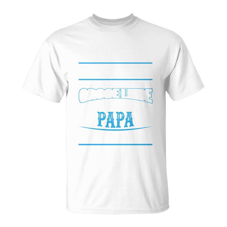 Meine Frau Bis Mich Jemand Papa Nannteatertag Spruchater T-Shirt