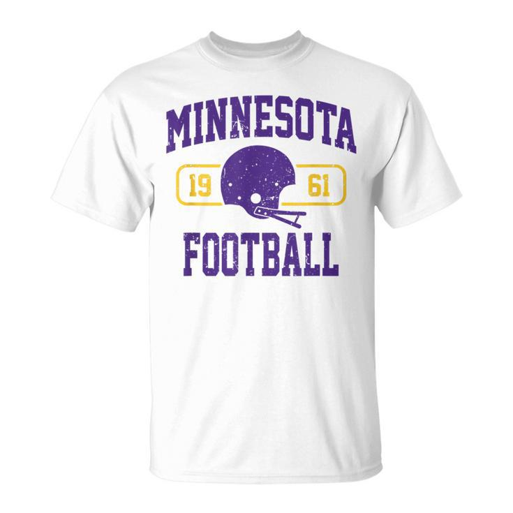 Minnesota Football Athletic Vintage Sports Team Fan T-Shirt