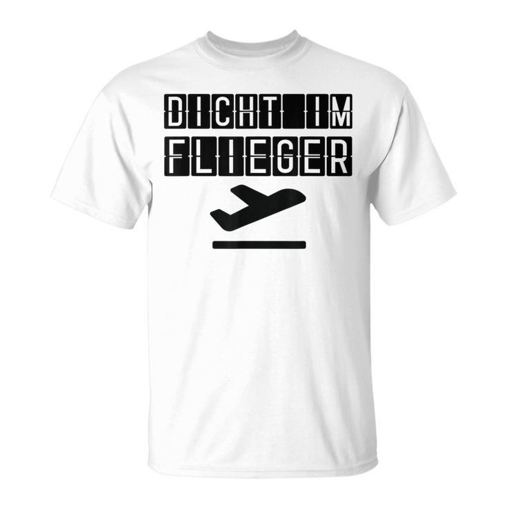 Mit Julian Dicht Im Flieger Malle Party Summer White S T-Shirt