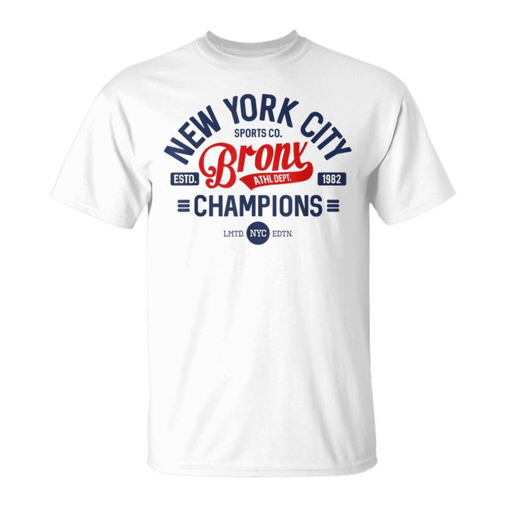 New York City Sport Co Football Baseball Basketball Fan T-Shirt
