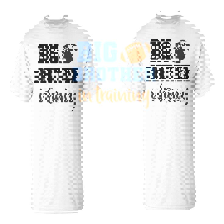 Niños Big Brother De Fútbol Para Embarazo Diseño De Otoño Camiseta unisex
