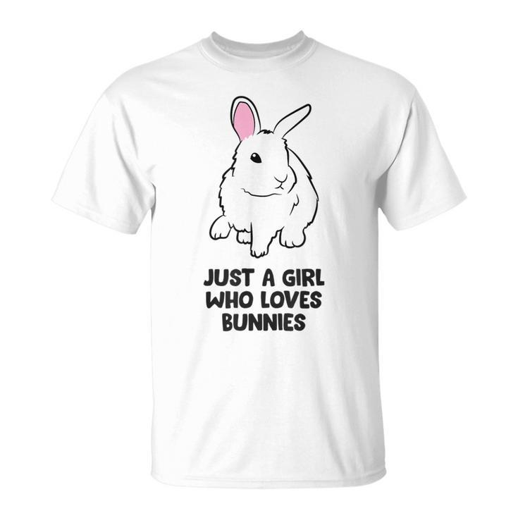 Nur Ein Mädchen Das Hasen Liebt T-Shirt
