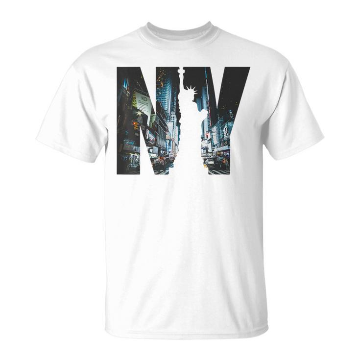 Ny New York City Cool New York City Times Square T-Shirt