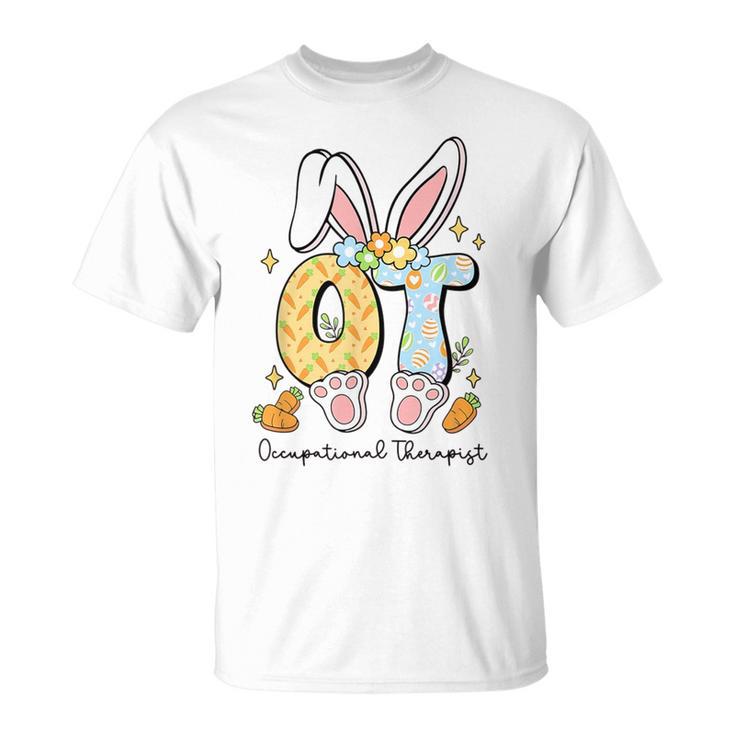 Occupational Therapy Easter Bunny Ot Ota Spring Ot Assistant T-Shirt