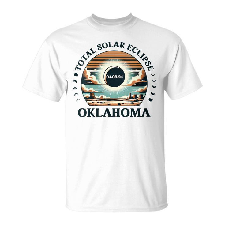 Oklahoma Eclipse 40824 America Total Solar Eclipse 2024 T-Shirt
