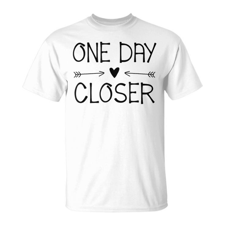 One Day Closer Military Deployment Military T-Shirt