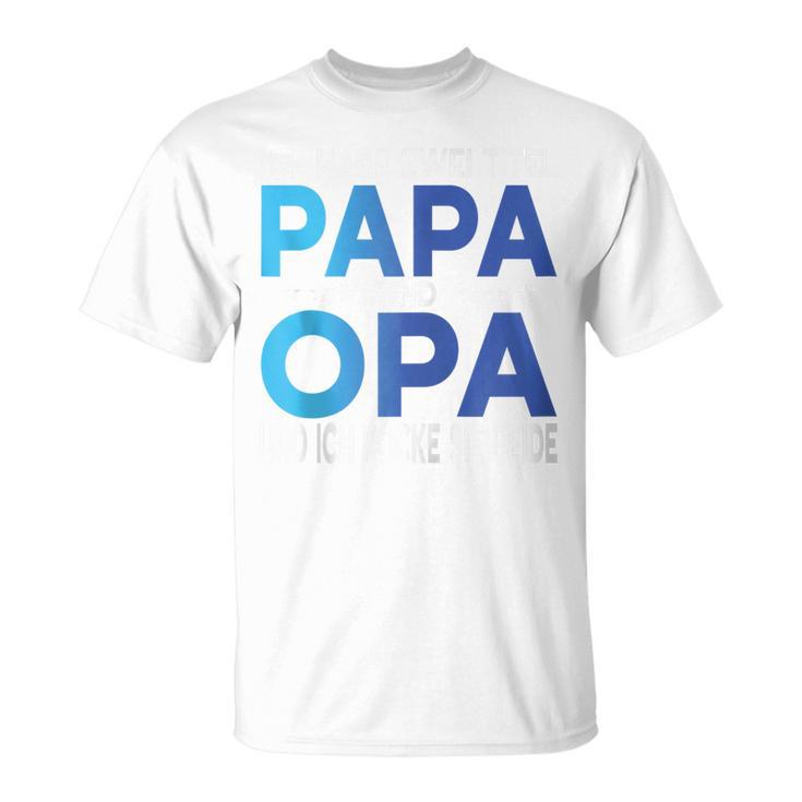 Opa Atertag Papa Spruch Grossvater Geschenk Kapuzenjacke T-Shirt