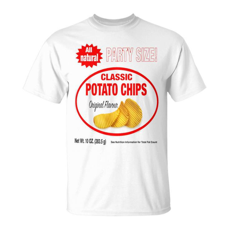 Original Flavor Classic Bag Of Potato Chips Costume T-Shirt