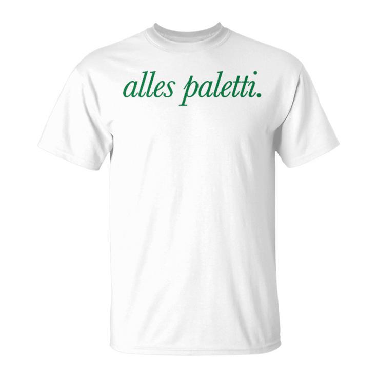 All Paletti – Baucholl Spaghetti X Livelife – 2 Sides T-Shirt