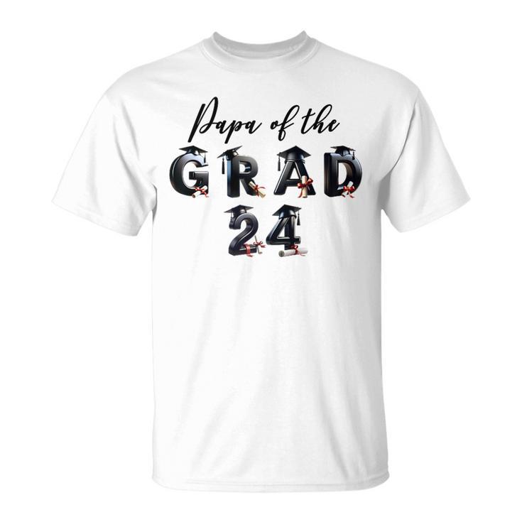 Papa Der Graduate Classon 2024 Raglan T-Shirt