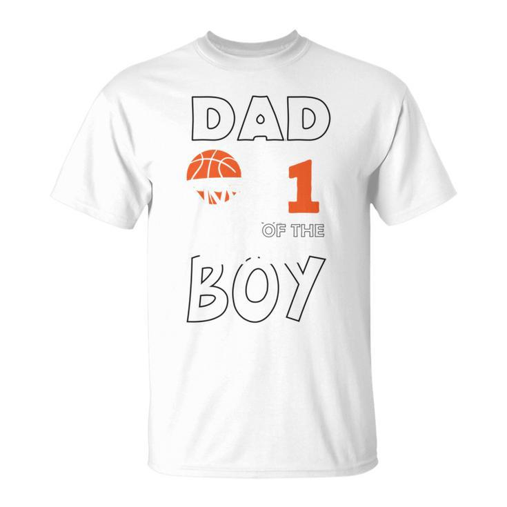 Papa Des 1 Basketball -Basketballson 1 Jahren 1 Jahre Alt T-Shirt