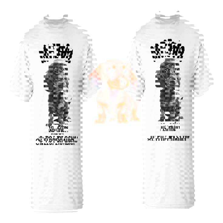 Playera Ropa De Marca Perro Salchicha Marca De Ropa Logo Perro