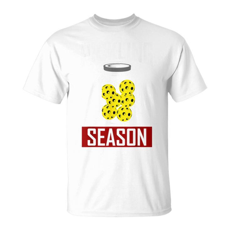 Pickling Season Pickle Jar Pickleball Player T-Shirt