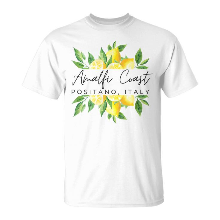 Positano Amalfi Coast Italy Lemon Bliss T-Shirt