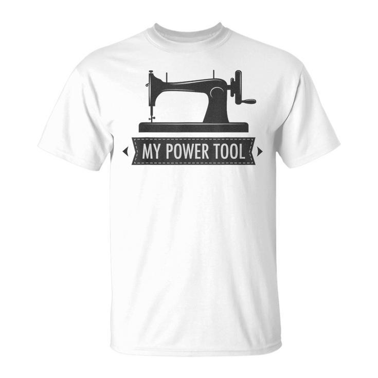 My Power Tool Sewing Machine In Light Colors T-Shirt