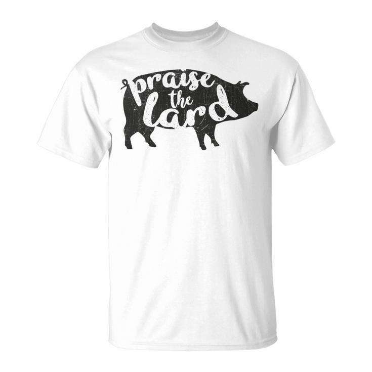 Praise The Lard Keto Pig Pork T-Shirt