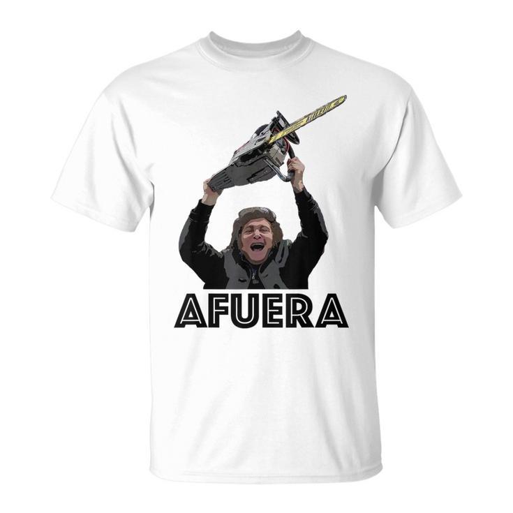 President Milei Afuera T-Shirt