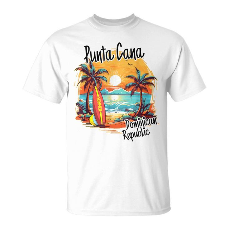 Punta Cana Dominican Republic Vacation Beach Family Trip T-Shirt
