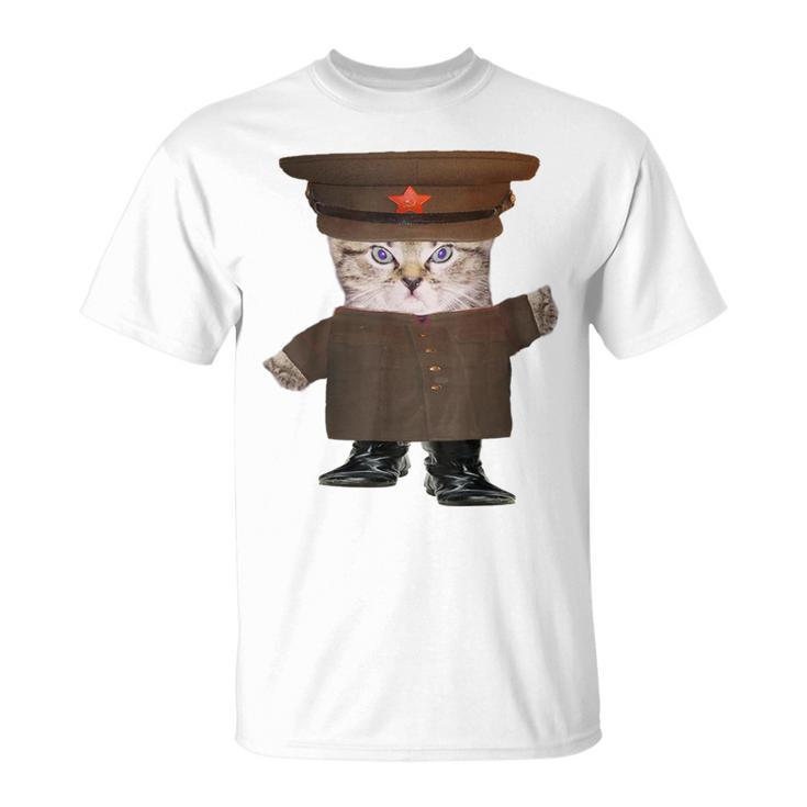 Red Army Kitten T-Shirt