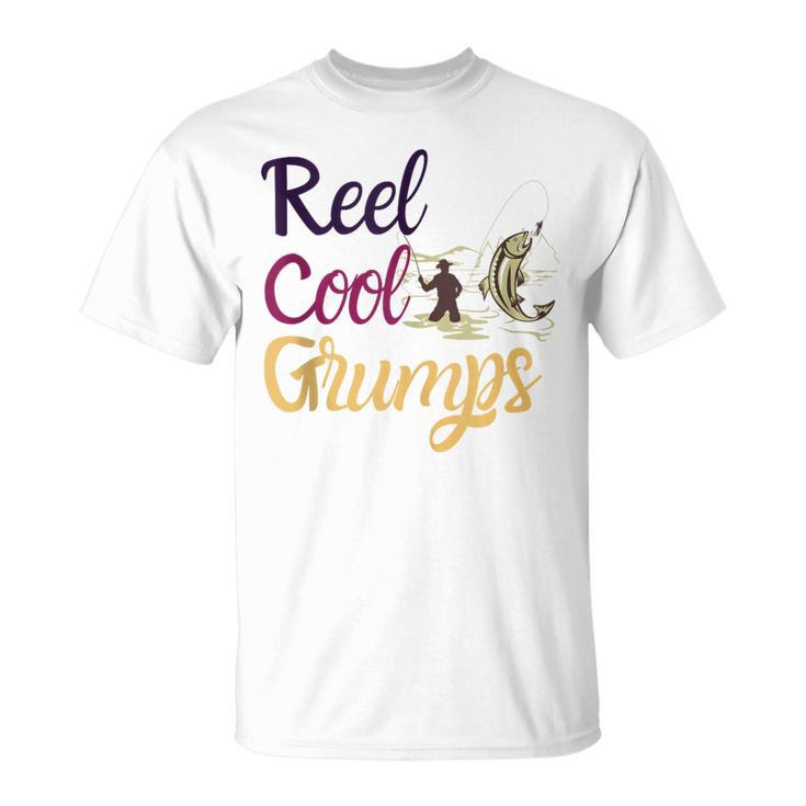 Reel Cool Grumps Vintage Fishing Father's Day T-Shirt
