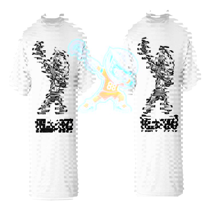 Relax Bro Lacrosse Player T-Shirt