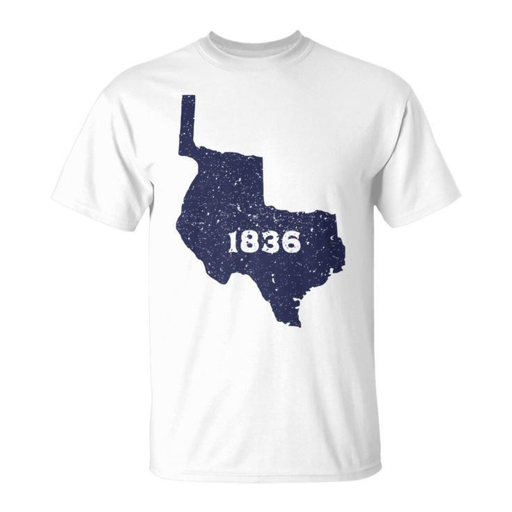Republic Of Texas 1836 History Vintage T-Shirt