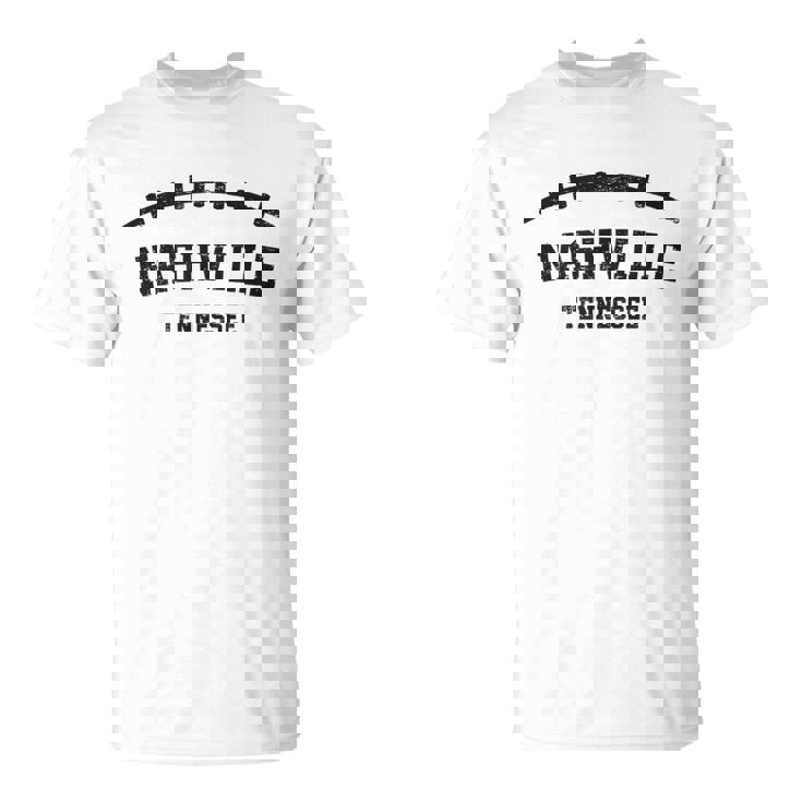 Retro Nashville Tennessee Camiseta unisex