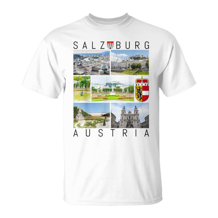 Salzburg Austria Mozart Classical Music Sound Sights Gallery T-Shirt