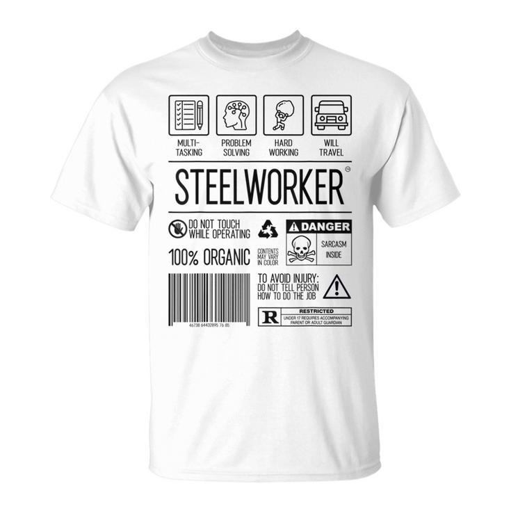 Slworker Job Description Tools Sarcastic T-Shirt