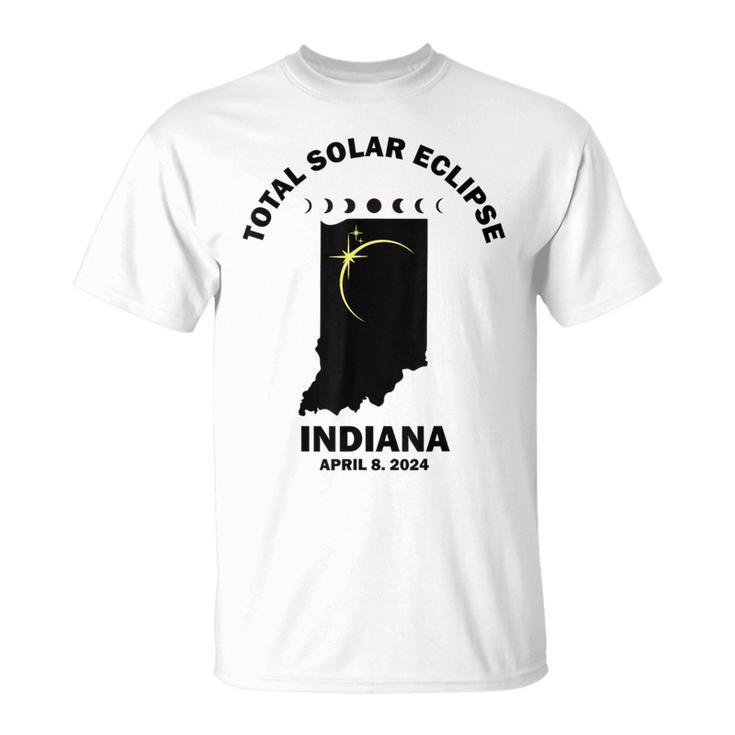 Solar Eclipse 2024 Indiana Solar Eclipse T-Shirt