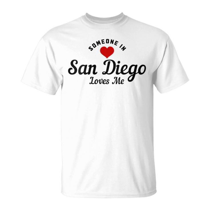 Someone In San Diego California Loves Me Pride Vintage T-Shirt