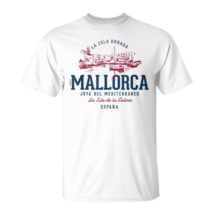 Spain Retro Styled Vintage Mallorca T-Shirt