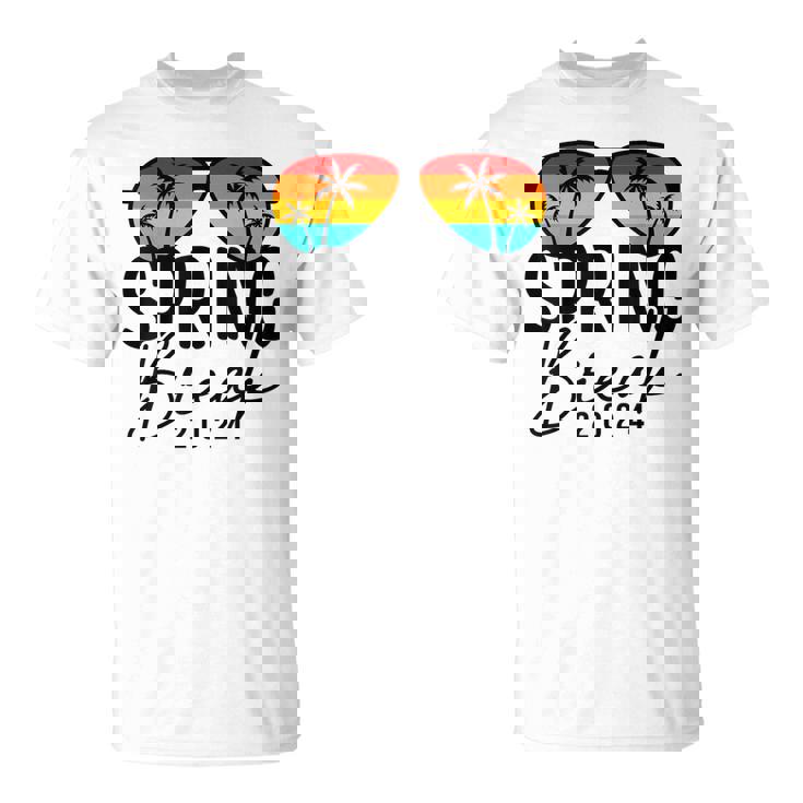 Spring Break 2024 Beach Week Group Summer Vacation Matching T-Shirt