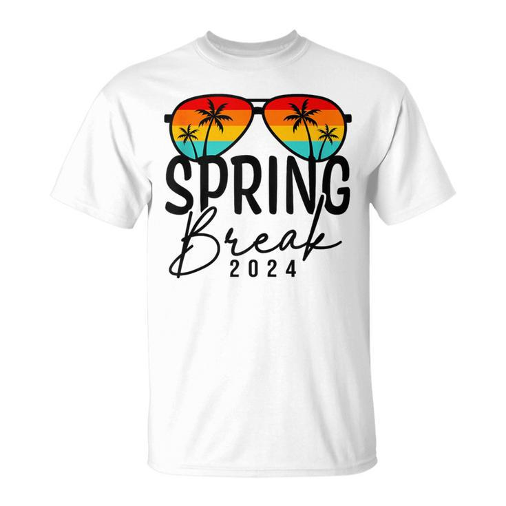 Spring Break 2024 Beach Week Group Summer Vacation Matching T-Shirt