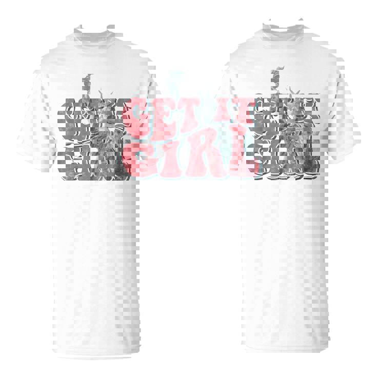 Statue Of Liberty Get It Girl American Patriotic 4Th Of July T-Shirt