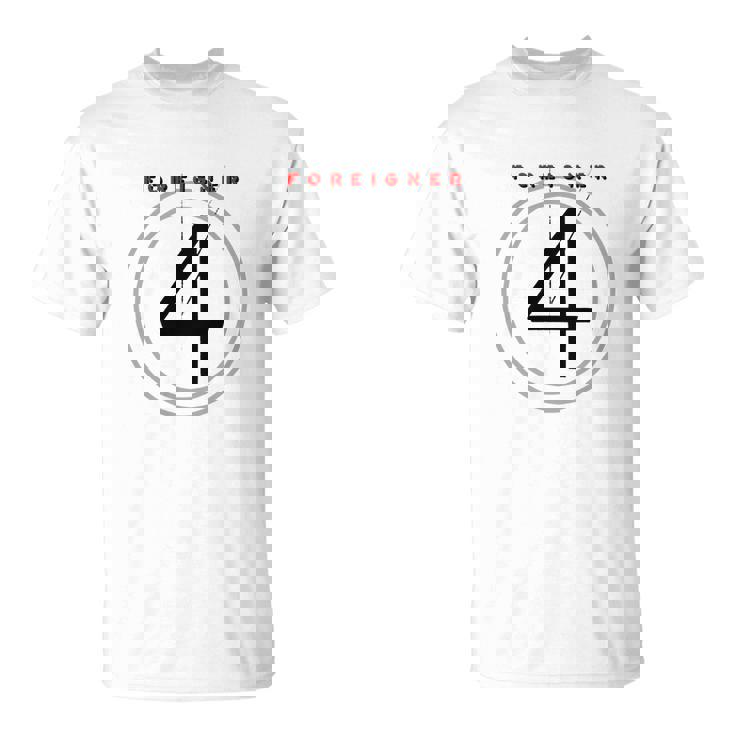 T-Shirt Foreigner 4, Design Album Rock pour Fans