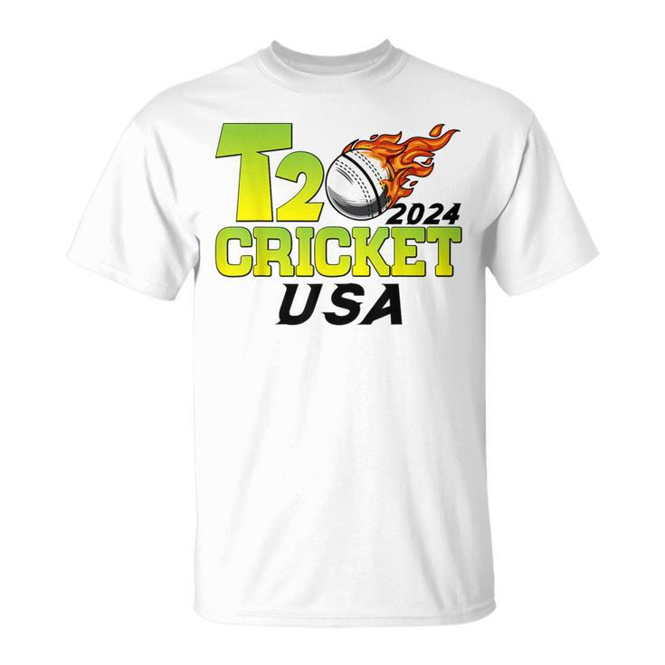 T20 Cricket 2024 Usa T-Shirt